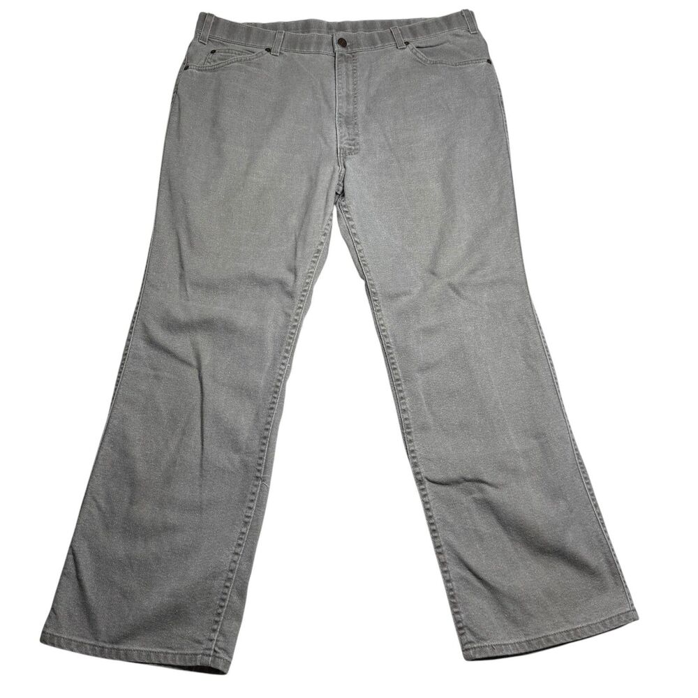 Vintage Levis Mens Jeans 40x30 With A Skosh More Comfort USA White Tab Gray Grey